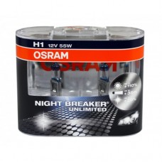 64150 NBU EURO (2 шт) 12В (Н1) (55) P14,5s +110% яркость  OSRAM автолампа